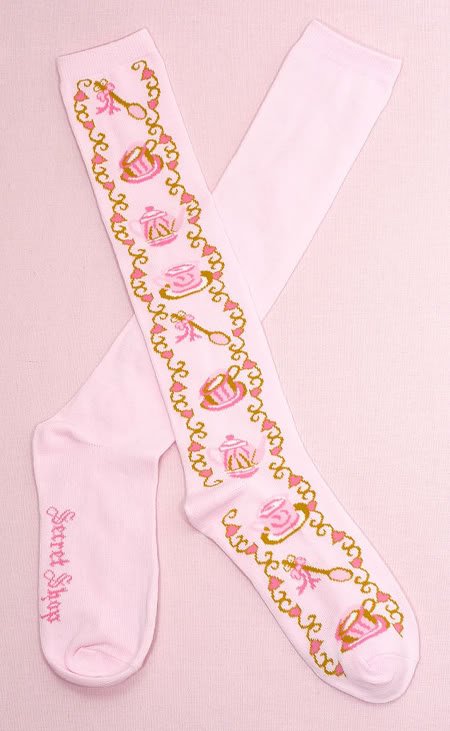 Secret Shop Wonder Party Sweet Lolita Socks